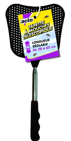Tapette à mouches télescopique de 28 à 65cm ACTO
