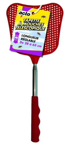 Tapette à mouches télescopique de 28 à 65cm ACTO
