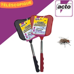 Tapette à mouches télescopique de 28 à 65cm ACTO