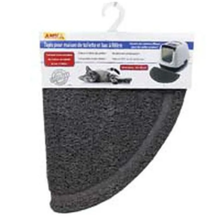 Tapis de sortie pour bac de litière chat
