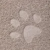 Tapis d'hygiène gamelle et litière 40 x 60 cm anthracite