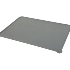 Tapis à écuelles en silicone gris 47,5 x 30,1 cm