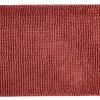 Tapis de bain Allstar chenille rouge 50x80 cm