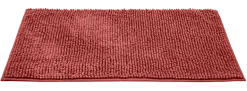 Tapis de bain Allstar chenille rouge 50x80 cm