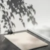 Tapis de bain diatomite Nazca beige 60x39 cm