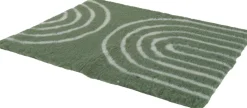 Tapis isolant pour chien et chat motif arches 50X70cm vert