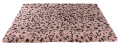 Tapis pour chien Petbed 10x0,75m beige et noir motif léopard