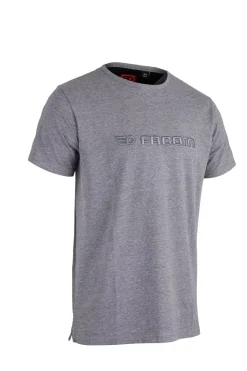 Tee-shirt Game manches courtes gris chiné moyen FACOM