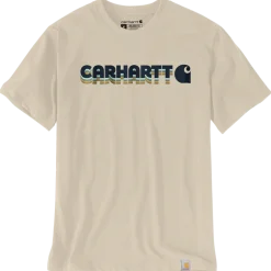 Tee-shirt à manches courtes Irvine Relaxed beige CARHARTT