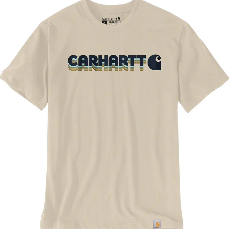 Tee-shirt à manches courtes Irvine Relaxed beige CARHARTT
