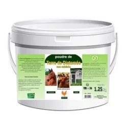 Terre de diatomée en seau de 1.25 kg