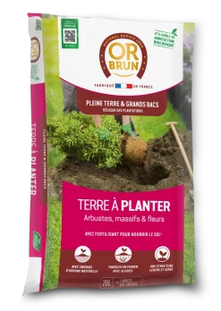 Terre à planter 20L OR BRUN OR BRUN