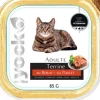 Terrine pour chat adulte boeuf-poulet 85g YOCK