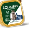 Terrine pour chat stérilisé thon et courgettes 85g E&I