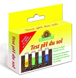 Test PH du sol