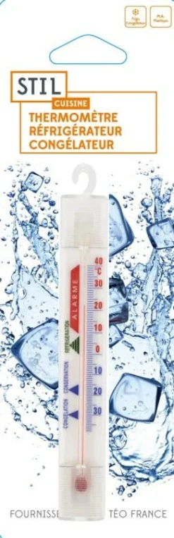 Thermomètre réfrigérateur /congélateur 13,5 cm