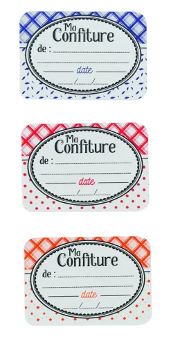 Étiquette à confiture (x50)