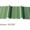 Tôle bac acier de couverture Novobac 1000 vert réséda
