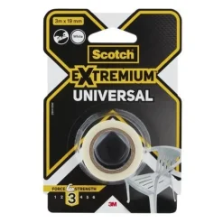Toile de réparation Extremium Univeral Blanc 3mx19mm SCOTCH