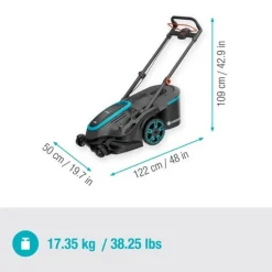 Tondeuse PowerMax Duo 46/36V P4A + 2 batteries 4Ah GARDENA