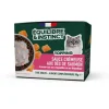 Topping sauce crémeuse dés de saumon pour chat en brique 90g