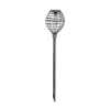 Torche solaire à LED Lumina Gris