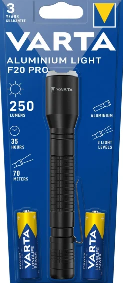 Torche aluminium light F20 pro VARTA