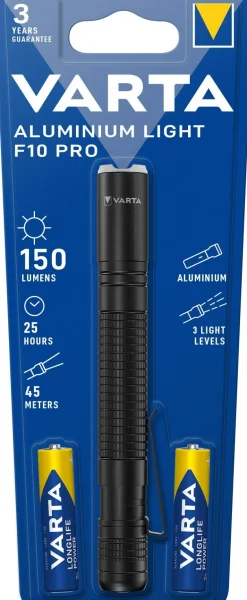 Torche aluminium light F10 pro VARTA