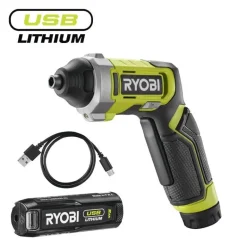 Tournevis 4V USB Lithium (1x 2.0Ah) RYOBI