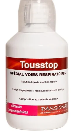 TOUSSTOP Solution apaisante pour voies respiratoires 500ml
