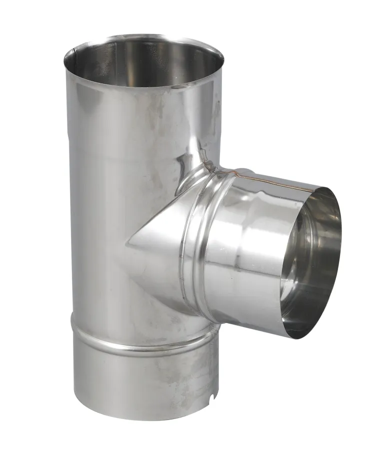 Té équerre inox 304 Ø150mm