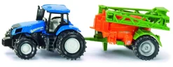 Tracteur New Holland avec pulvérisateur