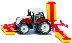 Tracteur Steryr avec faucheuse