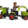 Tractopelle Claas FL120 excavatrice/remorque basculante