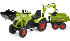 Tractopelle Claas FL120 excavatrice/remorque basculante
