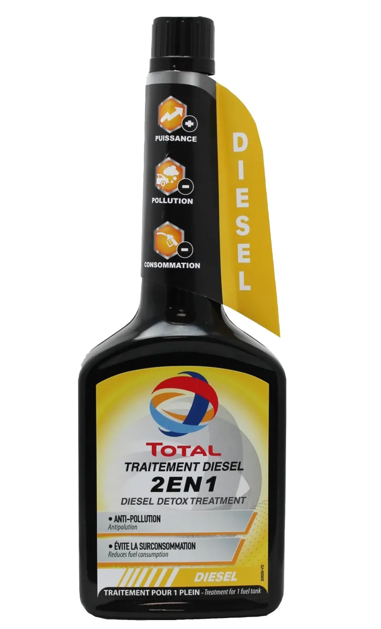 Traitement anti pollution diesel 250ml TOTAL