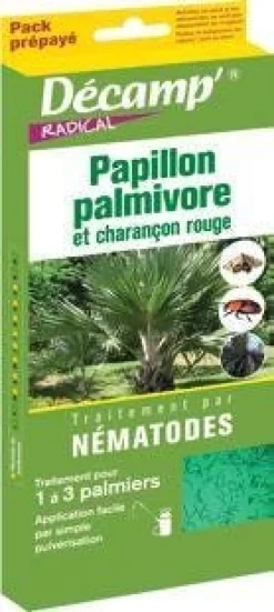 Traitement nématodes contre papillon palmivore - 25 millions