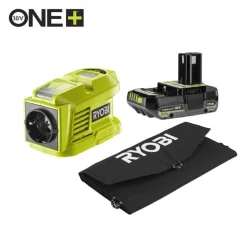 Transformateur kit de voyage 18V ONE+ (1 x 2,0 Ah) RYOBI