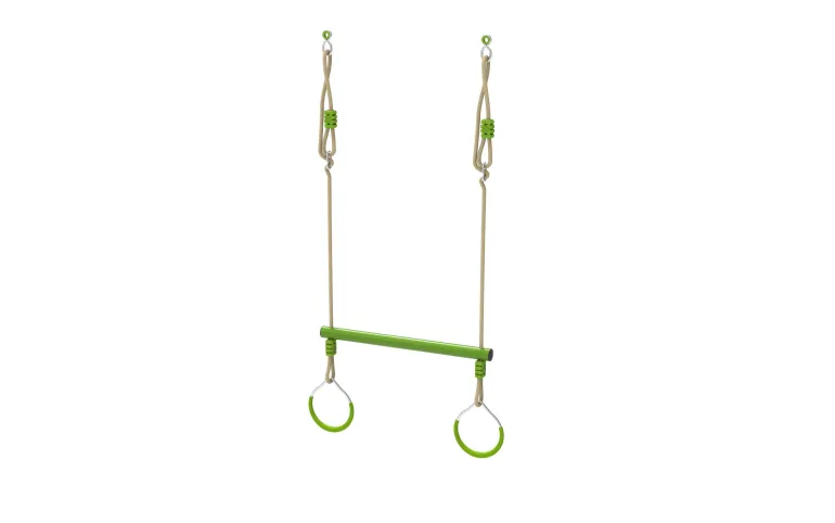 Trapèze anneaux métal pour portique 190 / 250cm TP TOYS