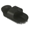 Étrille en plastique noire