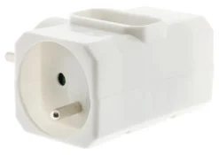 Triplite 2 prises 2P+T 16A et 1 prise 6A latérales 1380W