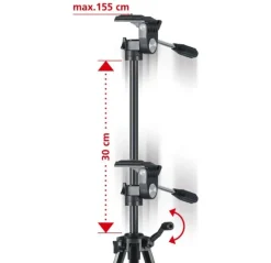 Trépied photo FixPod 155 cm LASERLINER