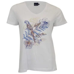 T-shirt femme Inelle blanc MORAN'S
