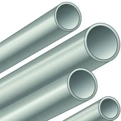 Tube T1 galva bouts lisses 88,9x3,25 mm longueur 6,4 m