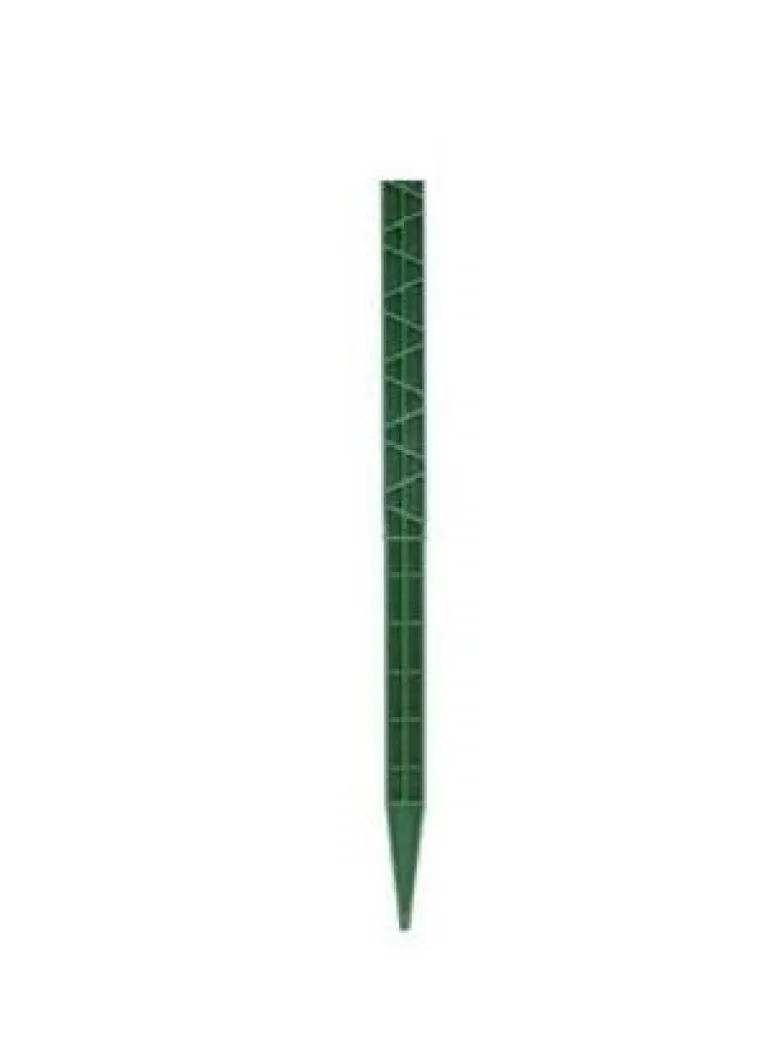 Tuteur 180cm Vert Jardin + 4 attaches
