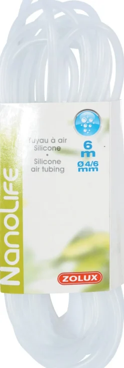 Tuyau à air silicone Ø4/6 mm - 6m