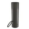 Tuyau coulissant + bague réglable noir mat Ø139mm