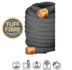 Tuyau d'arrosage Tuffhoze Ø18 mm 25 m HOZELOCK