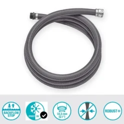 Tuyau d'aspiration Ø25mm 4m GARDENA