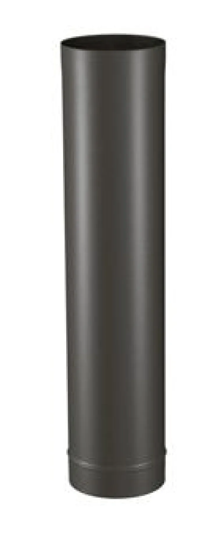 Tuyau noir mat 100 cm Ø125mm